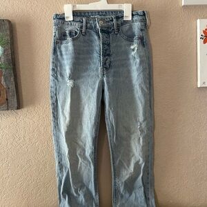 Light Blue Distressed Jeans